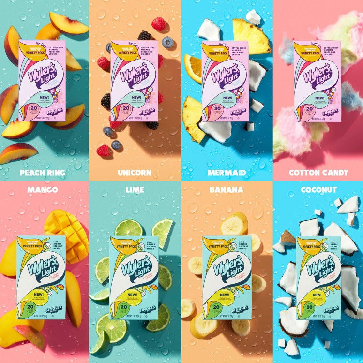 Wyler’s Light Watertok Inspired Fun Flavors Variety Pack
