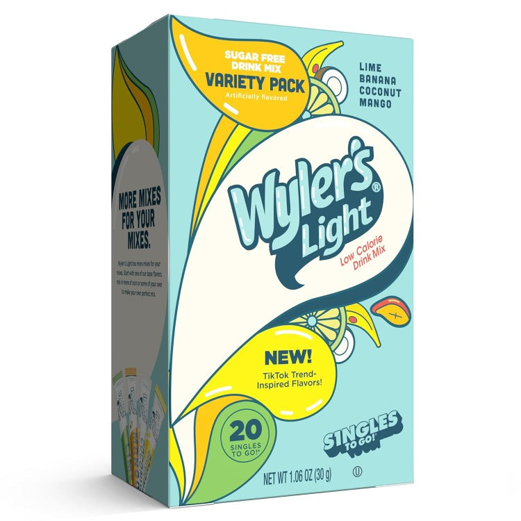 Wyler’s Light Watertok Inspired Base Flavors Variety Pack