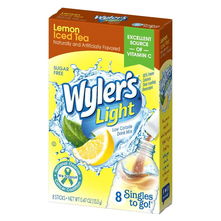 Wyler's Light Singles To Go Iced Tea Variety Pack - 6 Box DEAL