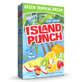 Island Punch Green Tropical Dream Zero-Sugar Singles To Go Drink Mix