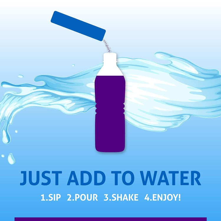 Island Punch Purple Berry Wave Zero-Sugar Singles To Go Drink Mix