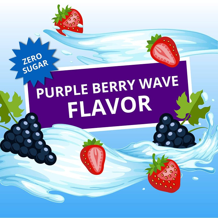 Island Punch Purple Berry Wave Zero-Sugar Singles To Go Drink Mix