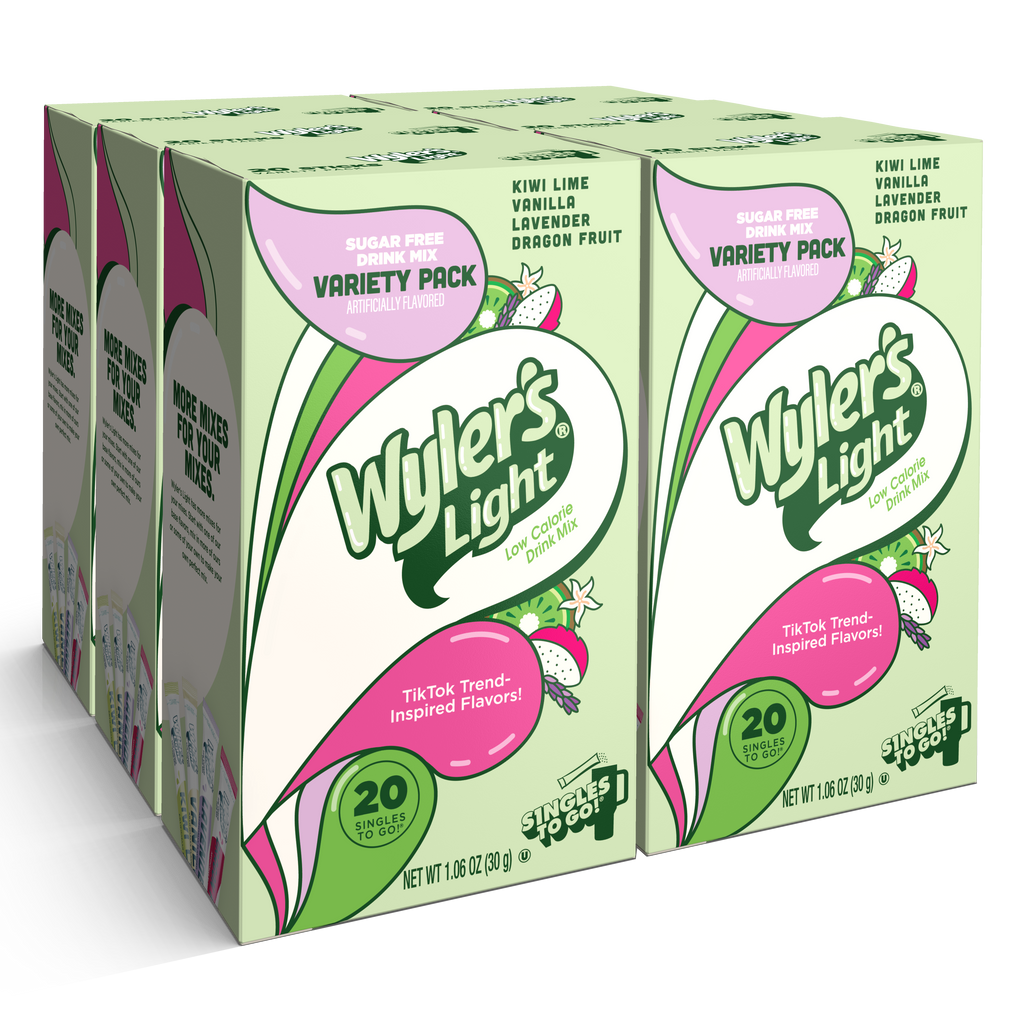 Wyler's Light Watertok inspired Sweet & Fruity Base Variety Pack Drink Mix