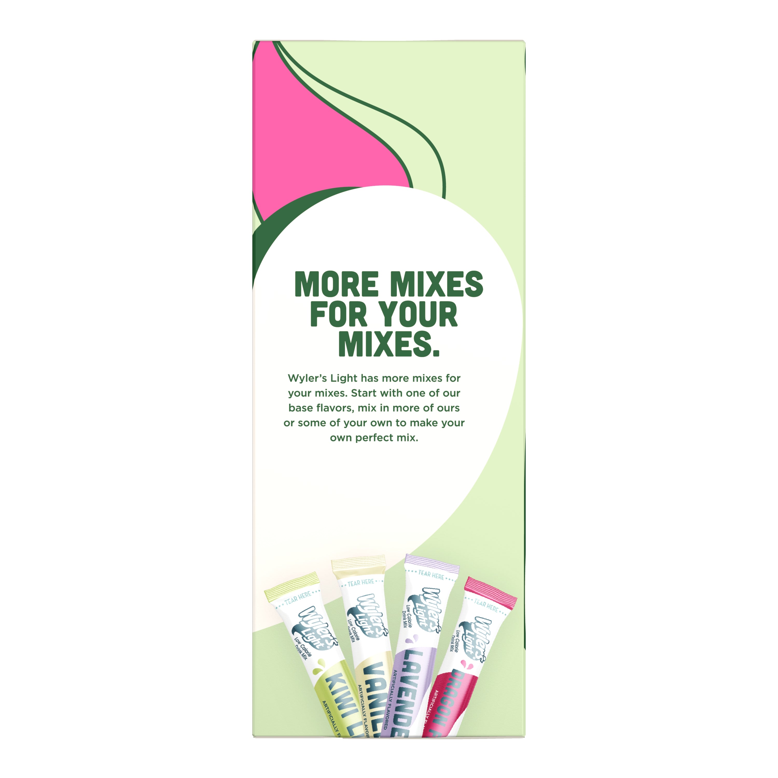 Wyler's Light Watertok inspired Sweet & Fruity Base Variety Pack Drink Mix