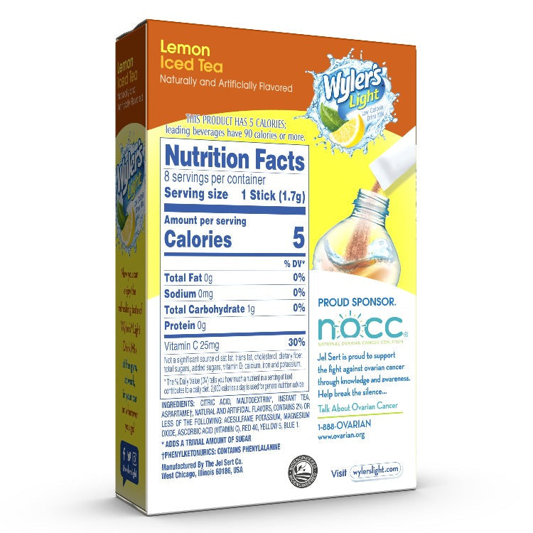 Lemon Iced Tea Sugar-Free Singles To Go Drink Mix