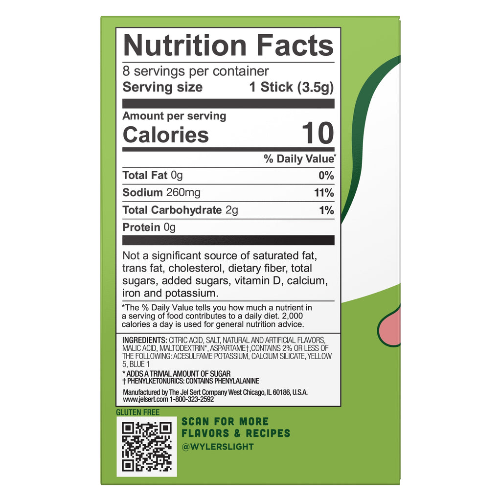 Wyler’s Light Singles To Go! Powder Packets, Water Drink Mix, WaterTok Picklemonade