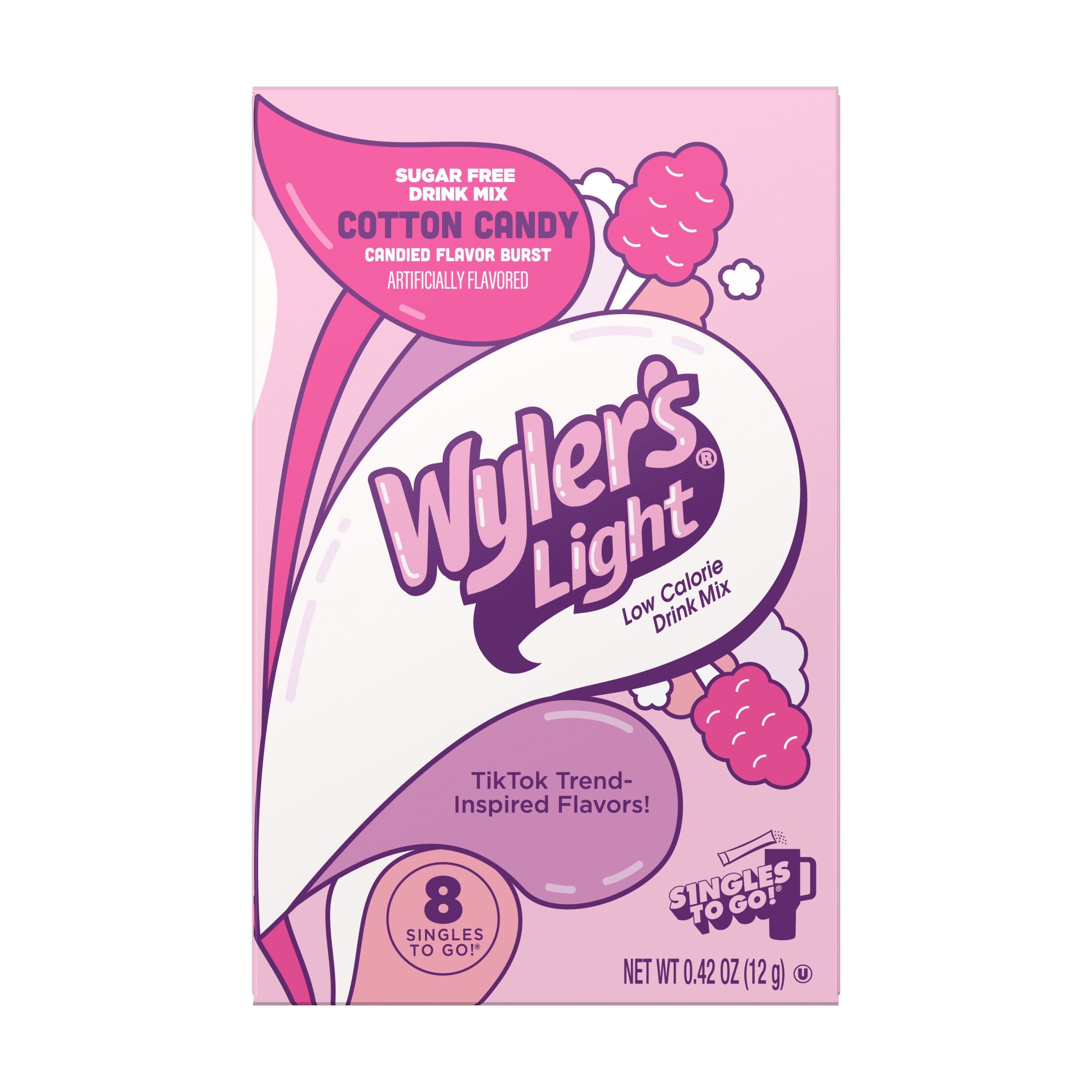 Wyler's Light Watertok inspired Cotton Candy Drink Mix