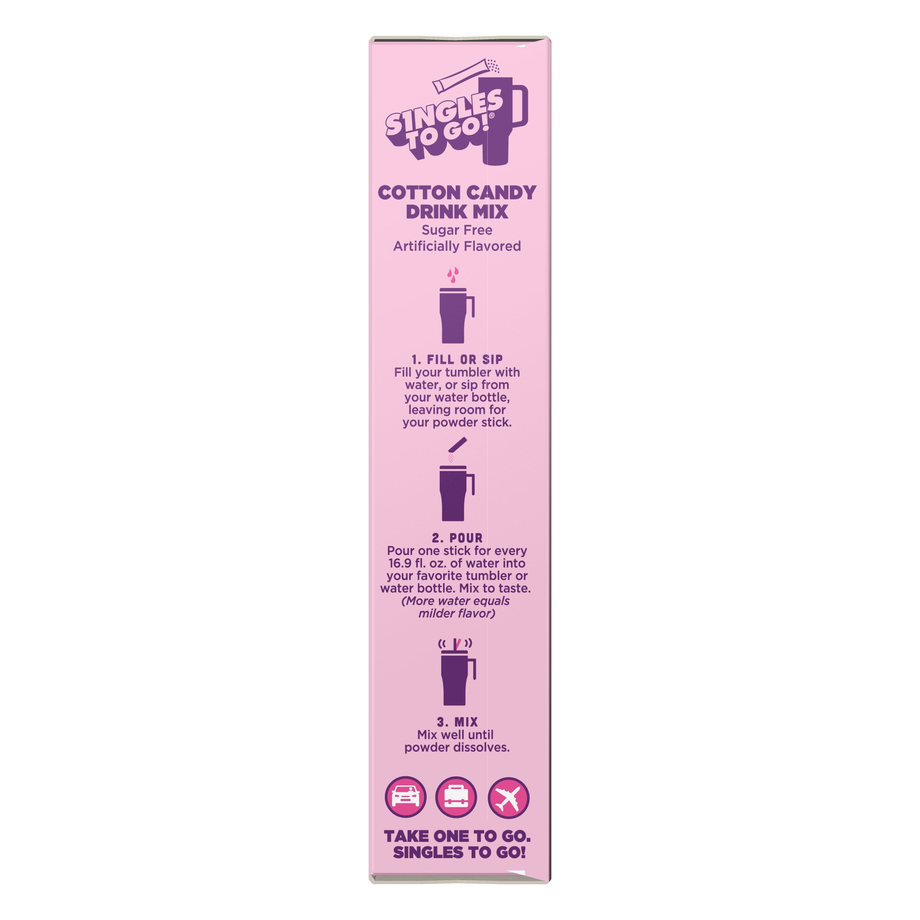 Wyler's Light Watertok inspired Cotton Candy Drink Mix