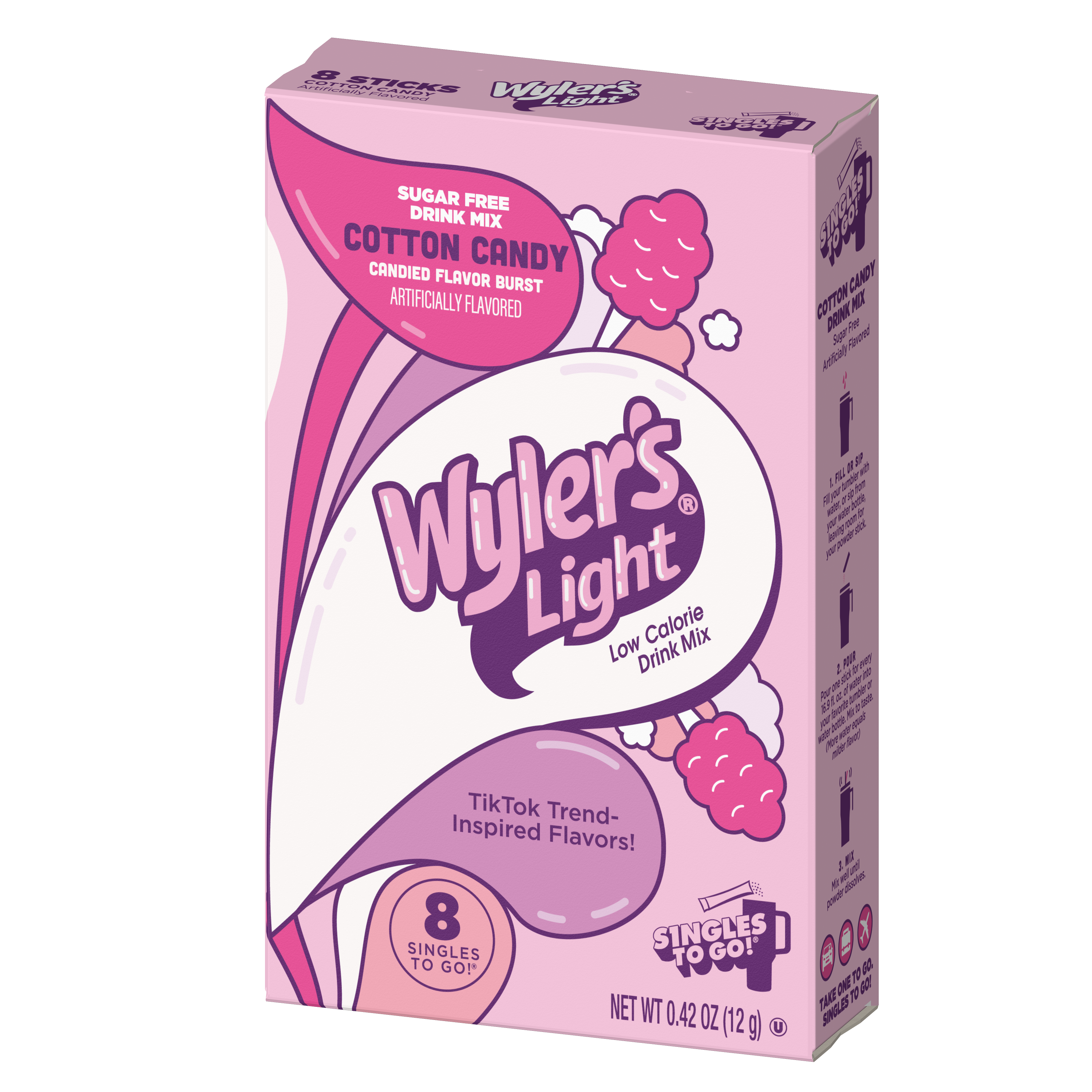 Wyler's Light Watertok inspired Cotton Candy Drink Mix