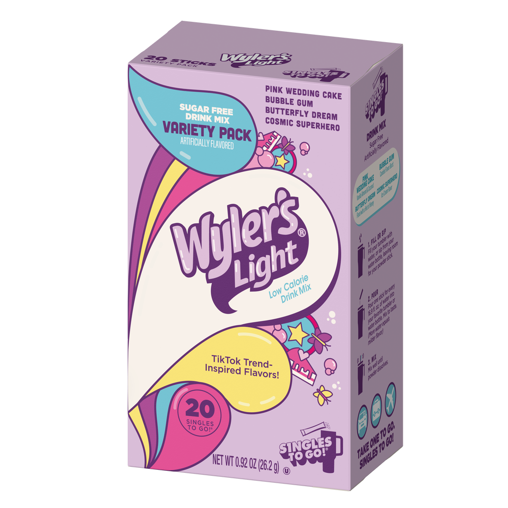 Wyler's Light Watertok inspired Nostalgic Fun Flavors Variety Pack