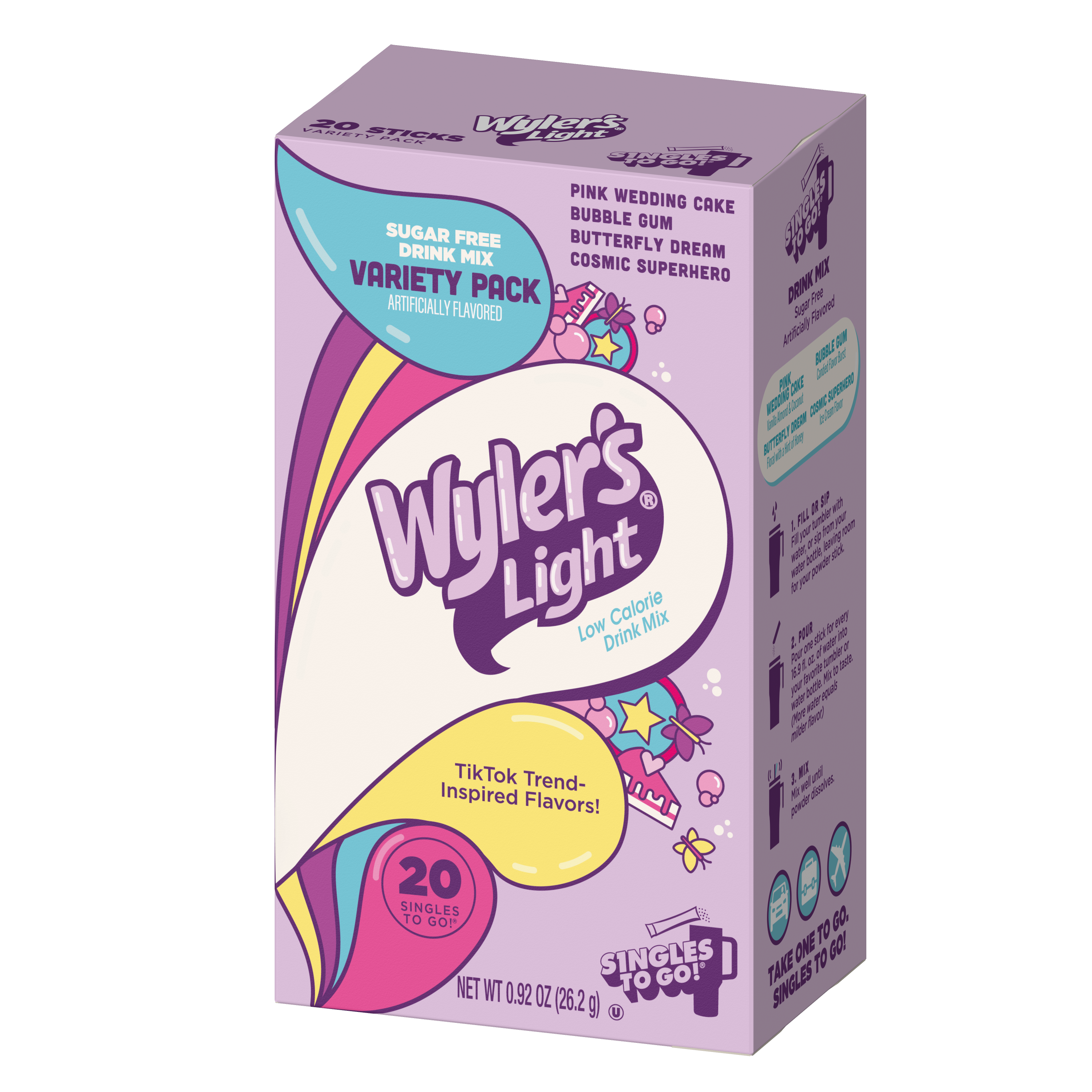 Wyler's Light Watertok inspired Nostalgic Fun Flavors Variety Pack
