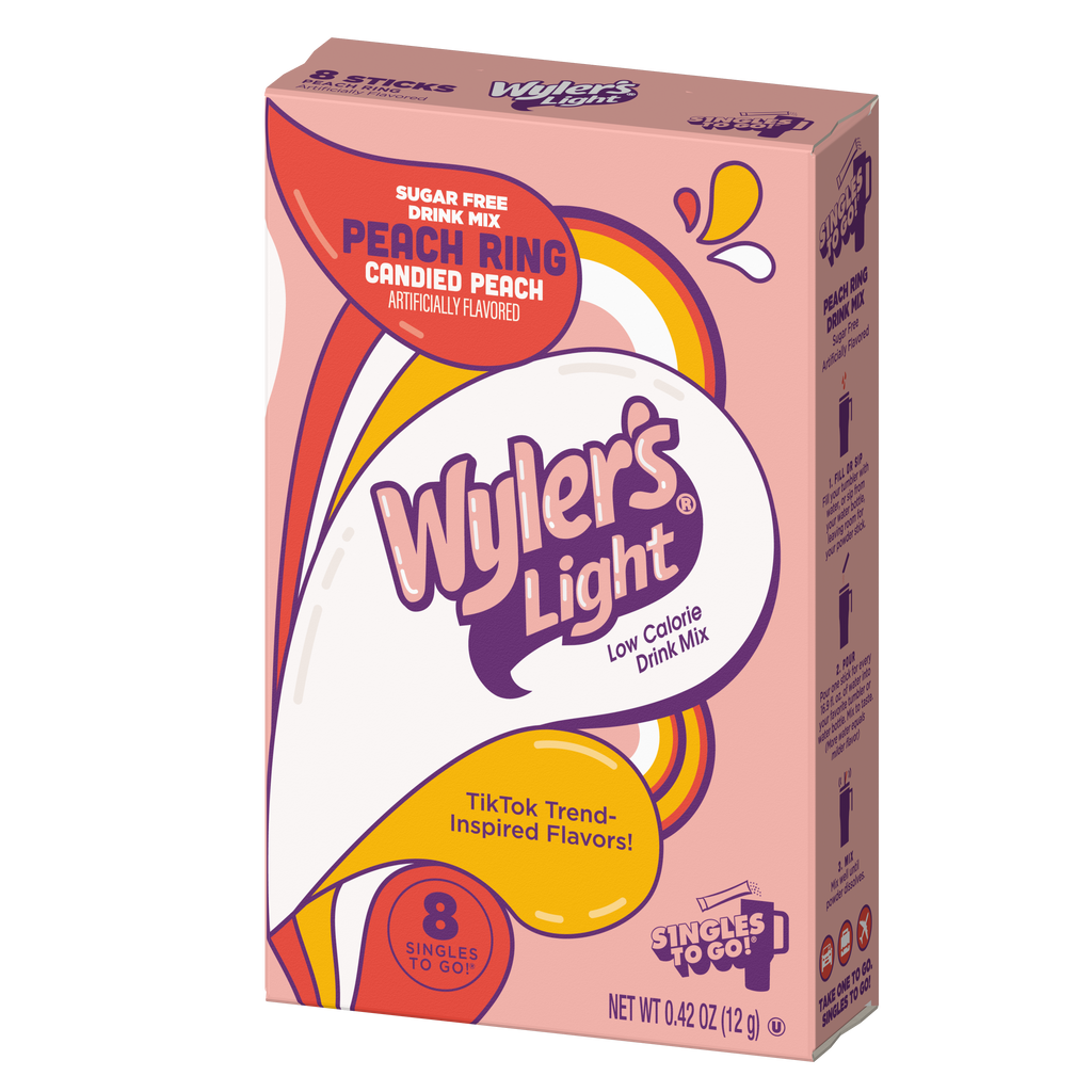 Wyler's Light Watertok inspired Peach Ring Drink Mix