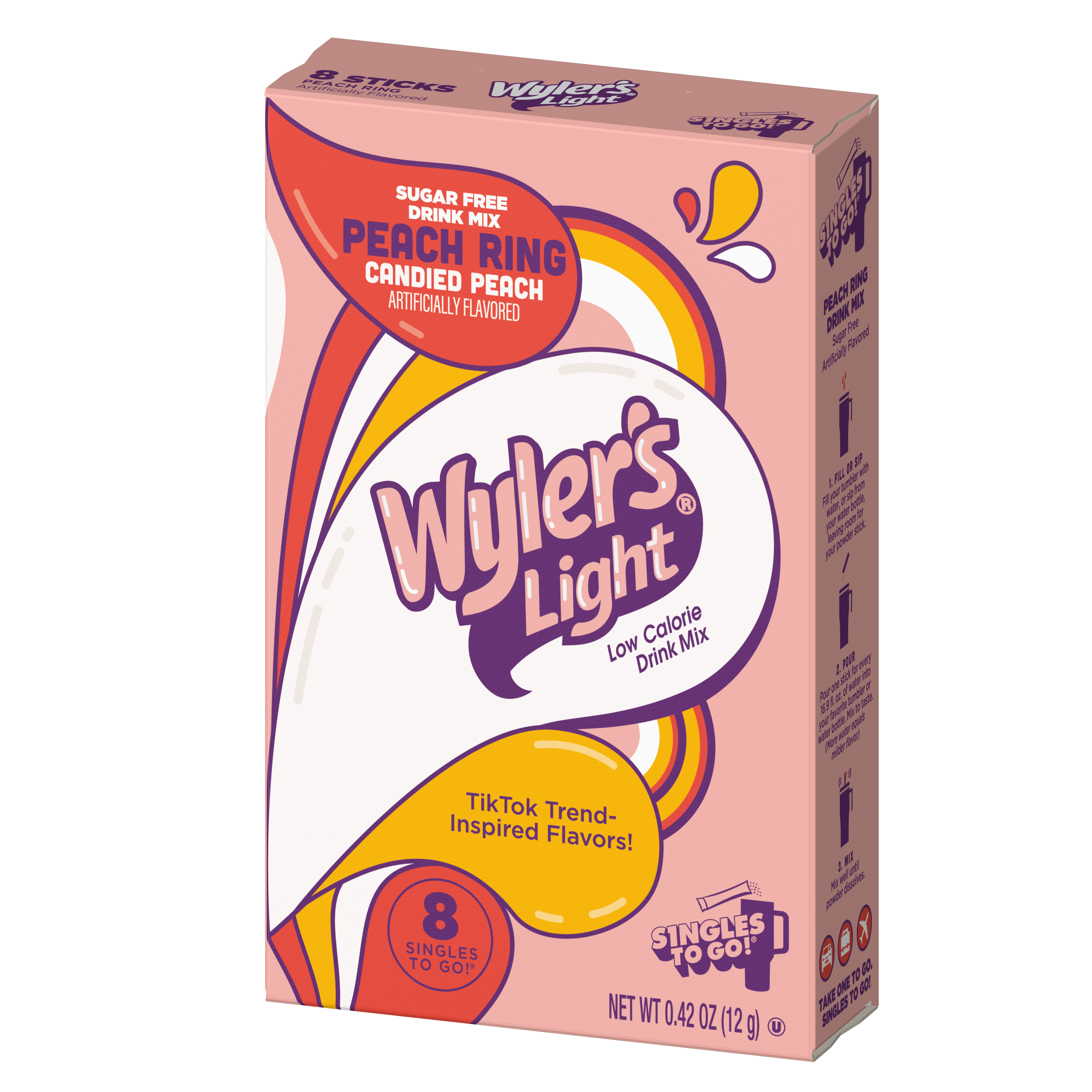 Wyler's Light Watertok inspired Peach Ring Drink Mix