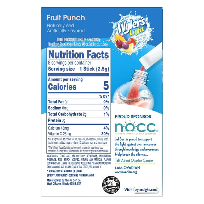 Fruit Punch Sugar-Free Singles To Go Drink Mix