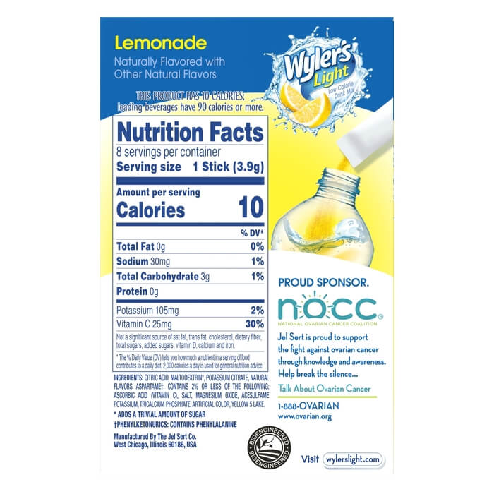 Lemonade Sugar-Free Singles to Go Drink Mix