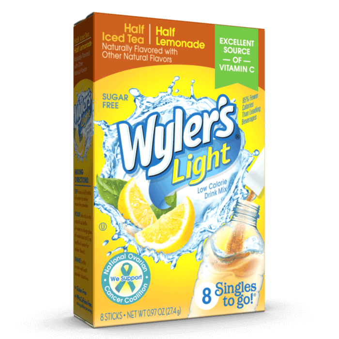 Half Iced Tea and Half Lemonade Sugar-Free Singles To Go Drink Mix