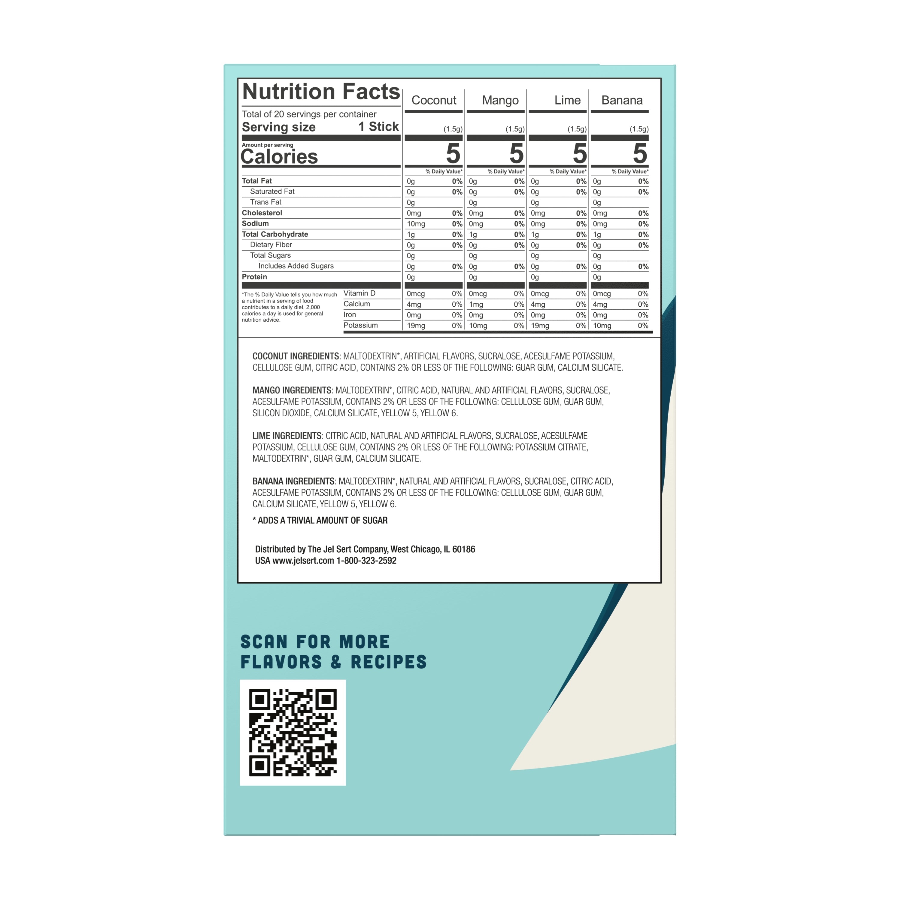 Wyler’s Light Watertok Inspired Base Flavors Variety Pack