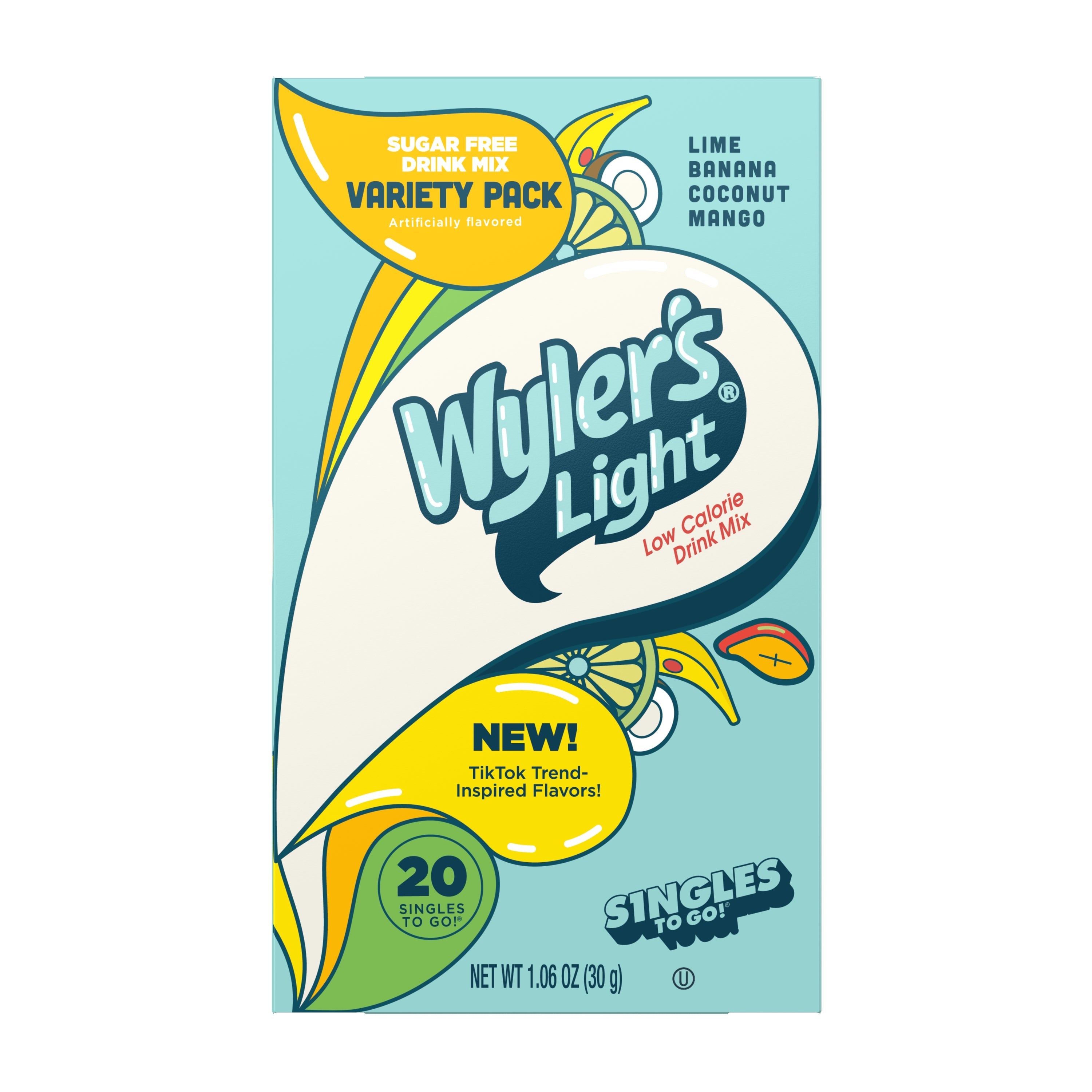 Wyler’s Light Watertok Inspired Base Flavors Variety Pack