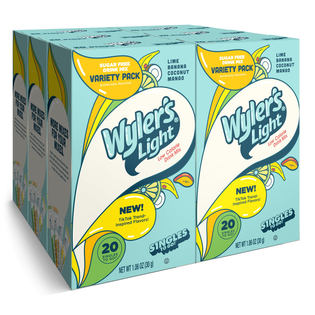 Wyler’s Light Watertok Inspired Base Flavors Variety Pack