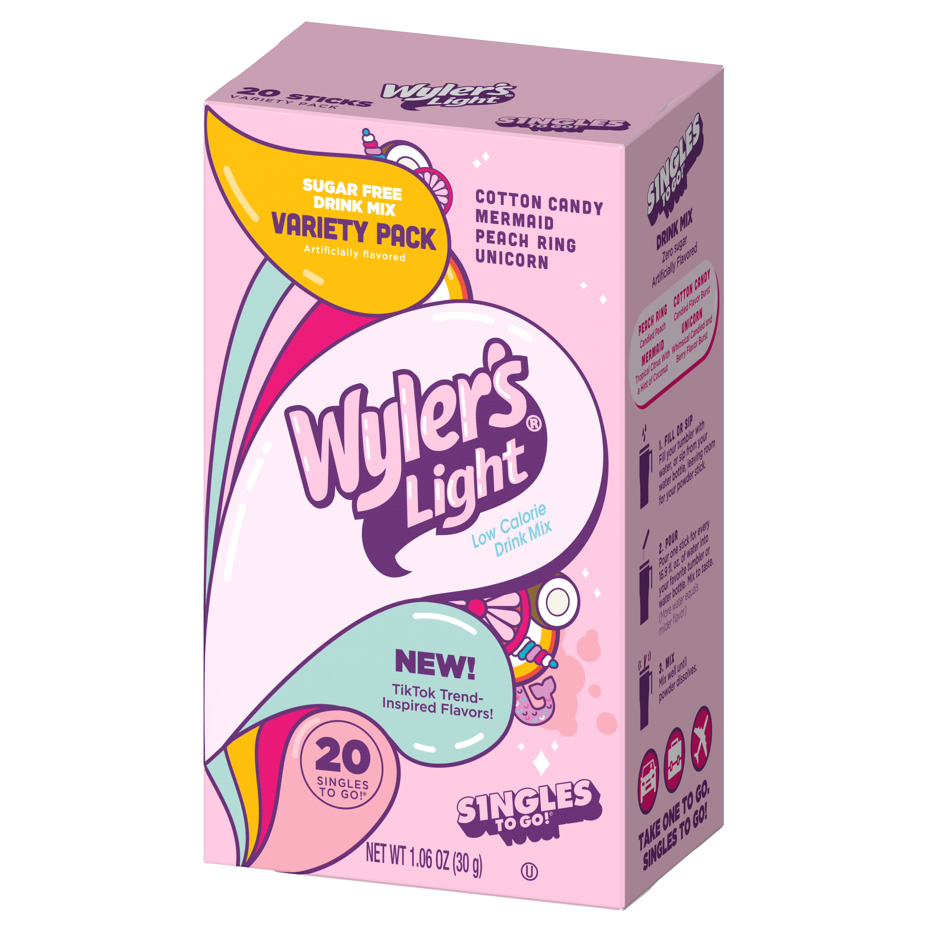 Wyler’s Light Watertok Inspired Fun Flavors Variety Pack