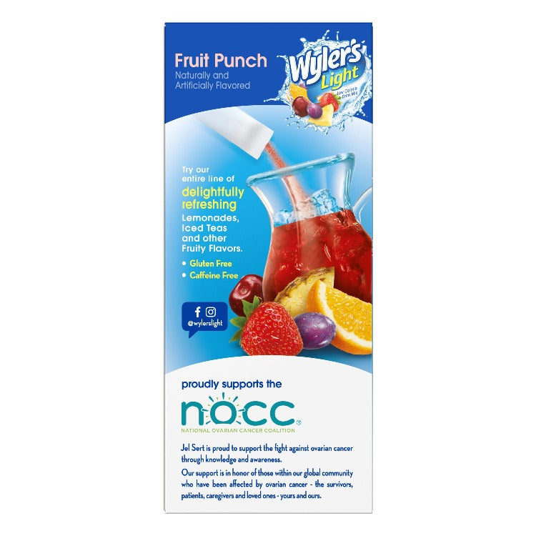 Fruit Punch Low Calorie Pitcher Pack Carton