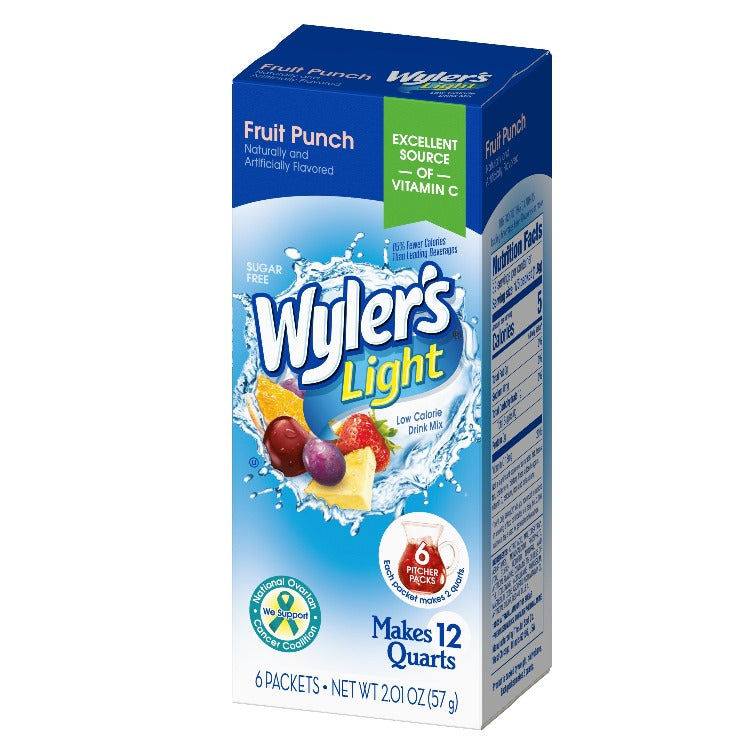 Fruit Punch Low Calorie Pitcher Pack Carton