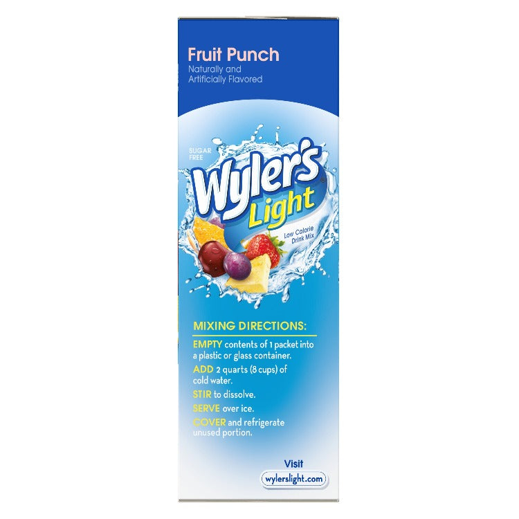 Fruit Punch Low Calorie Pitcher Pack Carton
