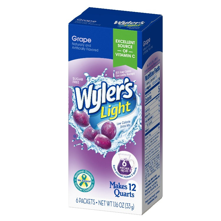 Grape Low Calorie Pitcher Pack Carton