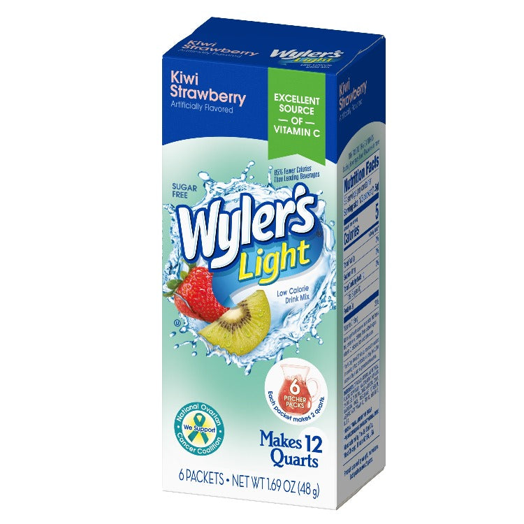 Kiwi Strawberry Low Calorie Pitcher Pack Carton