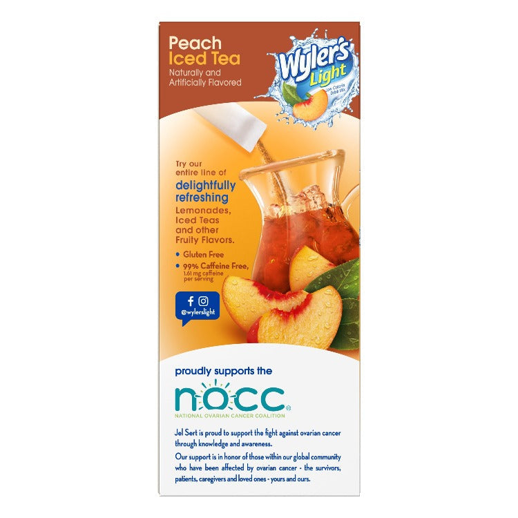 Peach Iced Tea Low Calorie Pitcher Pack Carton
