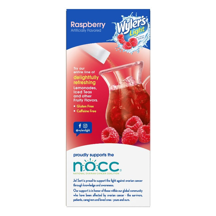 Raspberry Low Calorie Pitcher Pack Carton
