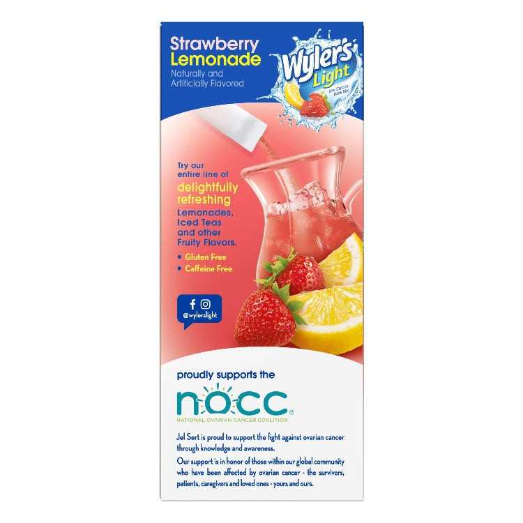 Strawberry Lemonade Low Calorie Pitcher Pack Carton