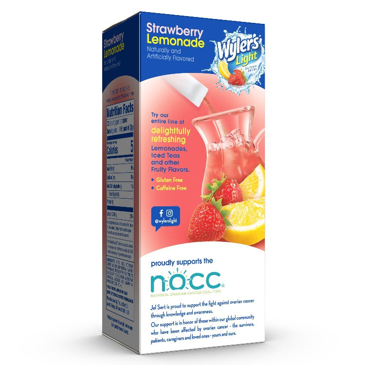 Strawberry Lemonade Low Calorie Pitcher Pack Carton