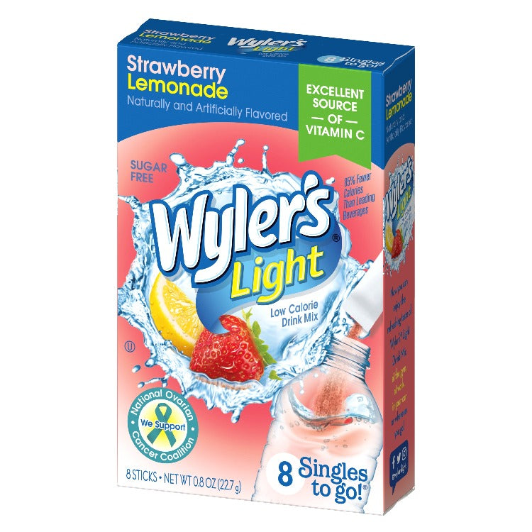 Strawberry Lemonade Sugar-Free Singles To Go Drink Mix